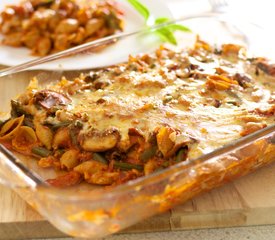 Green Bean Pasta Bake