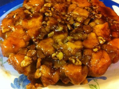 Apple and Walnut Monkey Bread