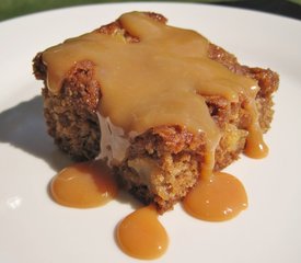 Caramel Apple Blondies