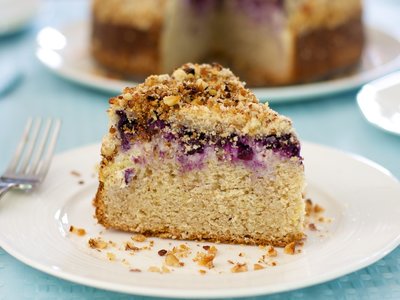 Blueberry Cream Cheese Coffee Cake