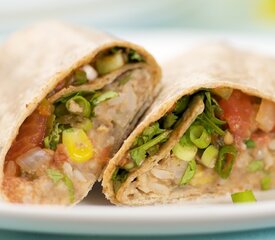 Bean and Rice Burritos (Whole Wheat)