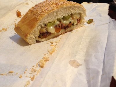 Steak Sandwich with a cuban twist