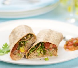 Bean and Rice Burritos (Whole Wheat)