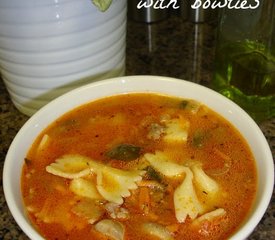 Lasagna Soup with Bowties