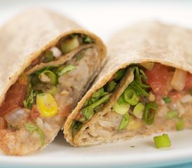 Bean and Rice Burritos (Whole Wheat)