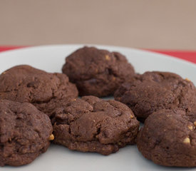 How To Prepare Chocolate Peanut Butter Cookies !!!