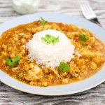 Cauliflower and Red Lentil Curry