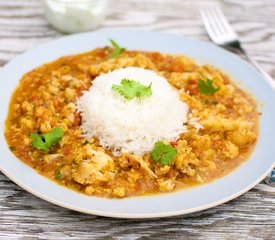 Cauliflower and Red Lentil Curry