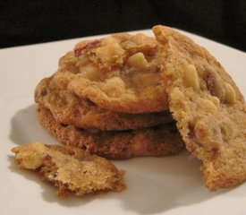 White Chocolate and Cranberry Cookies