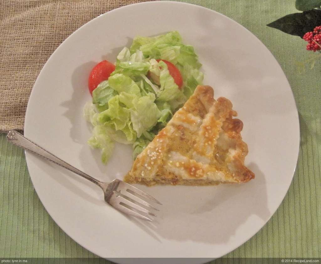 Tarte a l'oignon (French Onion Pie) recipe