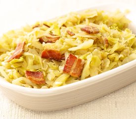 Fried Cabbage and Bacon