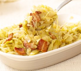 Fried Cabbage and Bacon