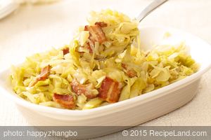 Fried Cabbage and Bacon