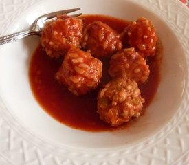 Sweet and Sour Porcupine Meatballs