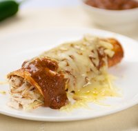 Quick and Easy Cheese Or Chicken Enchiladas