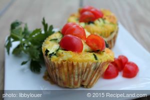 Zucchini Quiche Cups