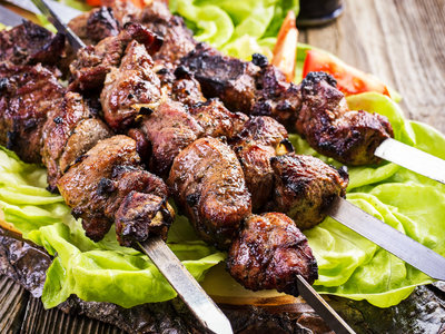 Garam Masala Lamb Kebabs