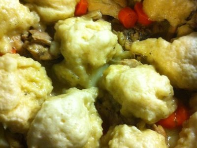 Chicken in a Pot with Dumplings