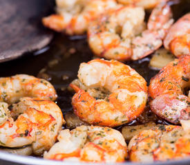 Shrimp Scampi Bake