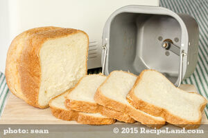 White Bread For Bread Machine