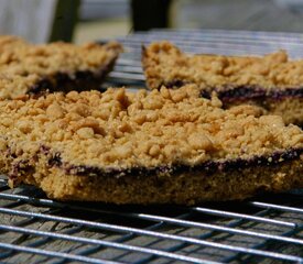 Awesome Whole Wheat Blueberry Bars