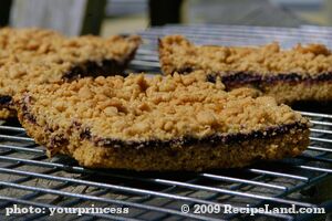 Awesome Whole Wheat Blueberry Bars