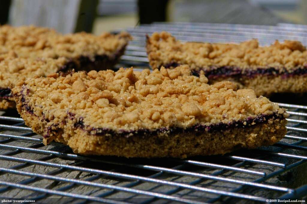 Awesome Whole Wheat Blueberry Bars recipe