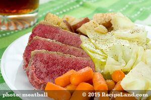 Dublin Sunday Corned Beef and Cabbage