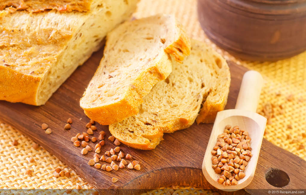 Buckwheat Applesauce Bread recipe