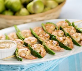 Spicy Tomatillo Shrimp