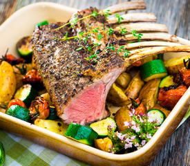 Roasted Rack of Lamb