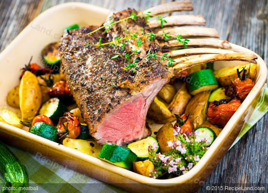 Roasted Rack Of Lamb Recipe Recipeland