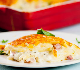 Scalloped Potatoes and Ham Casserole