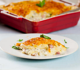 Scalloped Potatoes and Ham Casserole