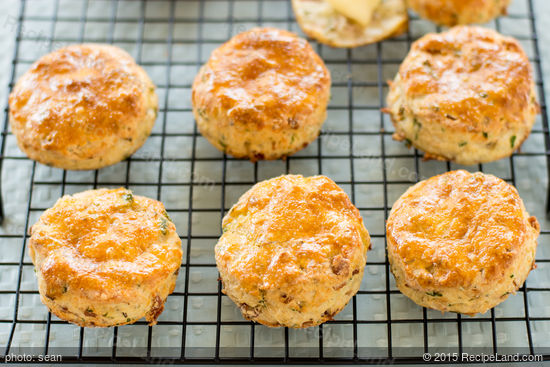 Golden Potato Scones with Pancetta and Parmesan