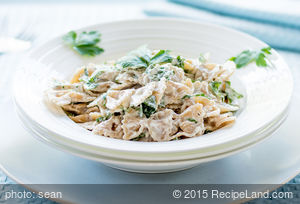 Easy Herbed Pasta for Two