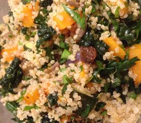 Quinoa, Butternut Squash and Kale Salad