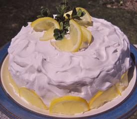 Skinny Raspberry Lemonade Cake