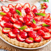 Strawberry and Cream Cheese Tart with Strawberry Jam Glaze