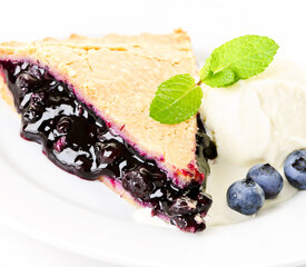 Sugar Free Blueberry Pie