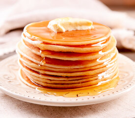 Buttermilk Pancakes for Two