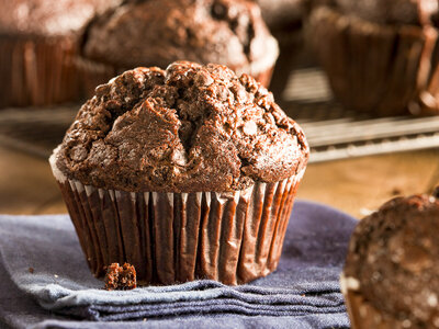 Choc--Double Chocolate Muffins