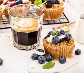 Quaker's: Lemon Blueberry Oatmeal Muffins