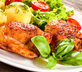 Broiled or Grilled Marinated Chicken (Gai Yang)