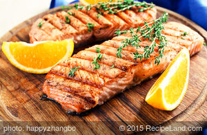 Brown Sugar and Soy Grilled Salmon