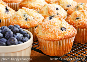 Bonnie's Blueberry Muffins