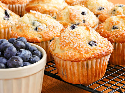 Bonnie's Blueberry Muffins