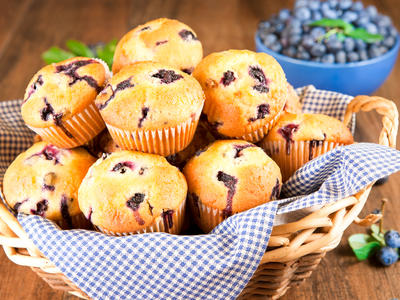 Blueberry Buttermilk Muffins