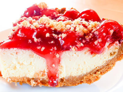 Mom's Easy Cherry Cheesecake