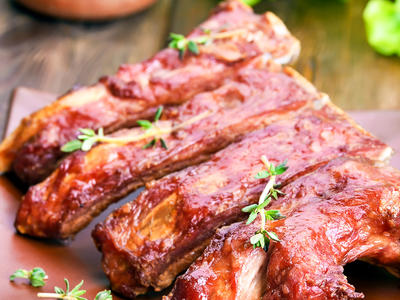 Easy Barbecued Pork Ribs